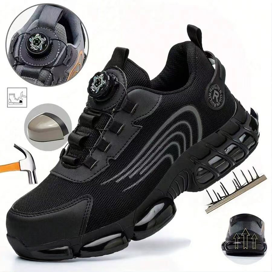 Men'S Shoes Lightweight - Calzado de Trabajo con Puntera de
