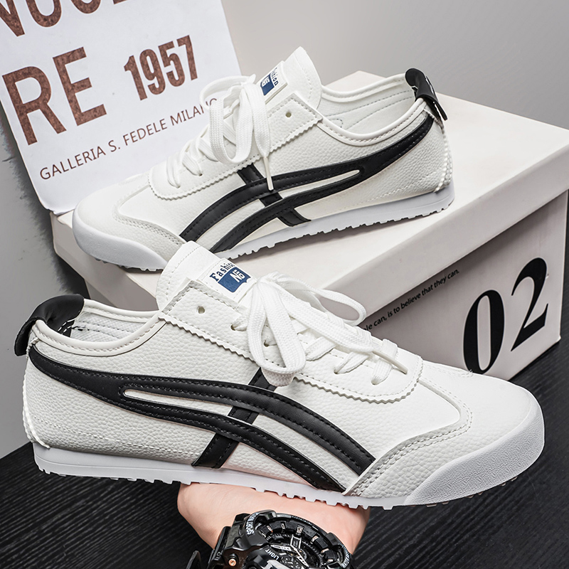 Men'S Shoes Green And White - Zapatillas de Moda para Hombre, Calzado