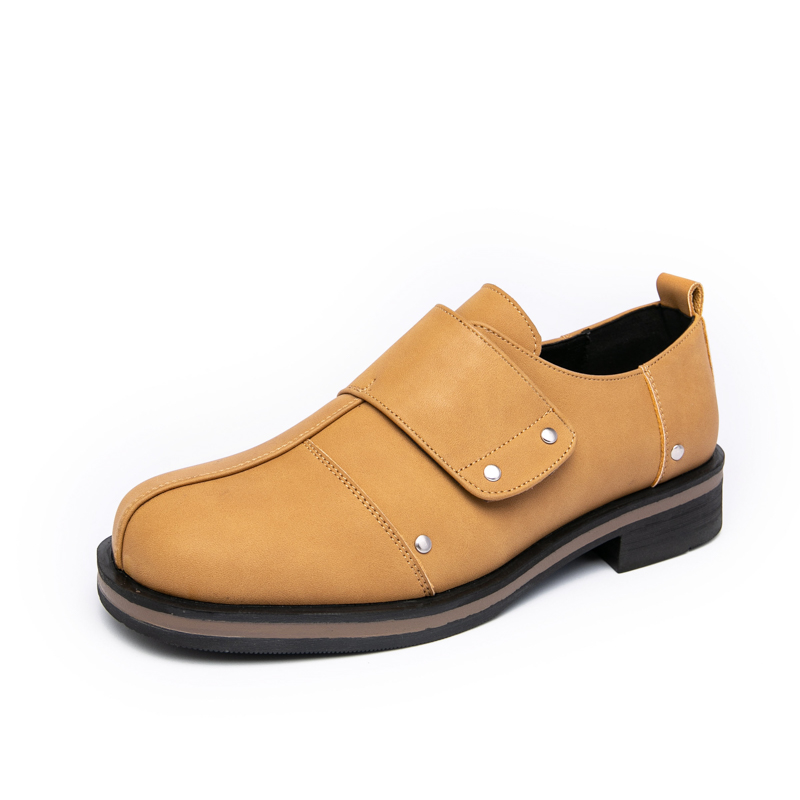 Men'S Shoes With Velcro - Zapatos de vestir para hombre, estilo