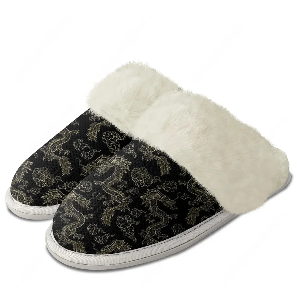 Men'S Shoes Lightweight - Pantuflas de Peluche con Diseño de