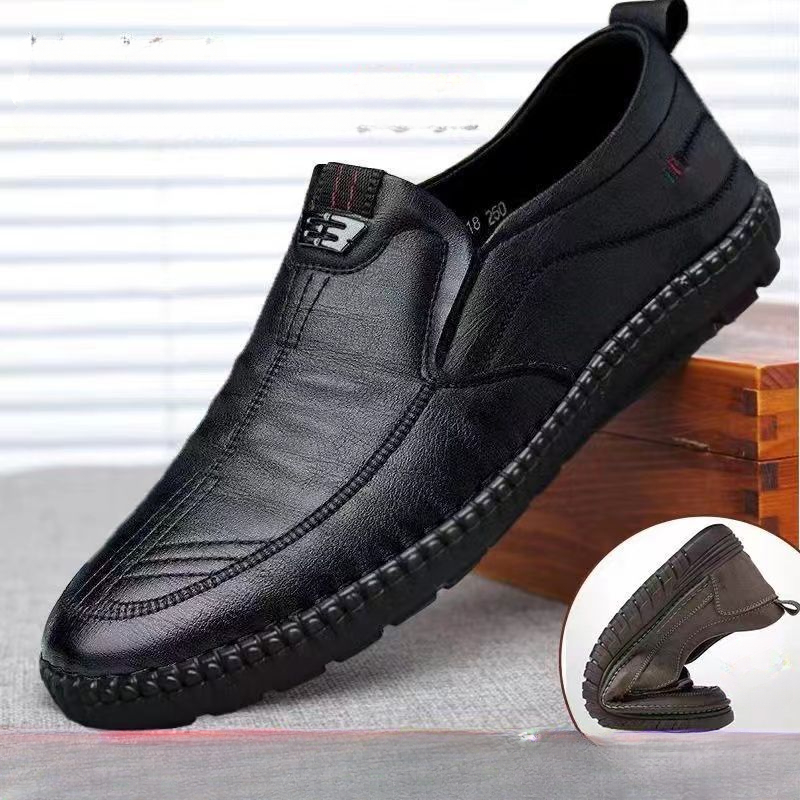 Men Shoes Official - Mocasines de cuero para hombre, zapatos