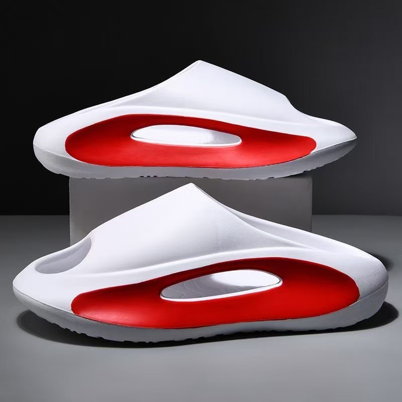 Men'S Shoes Slip On - Pantuflas unisex de punta abierta para