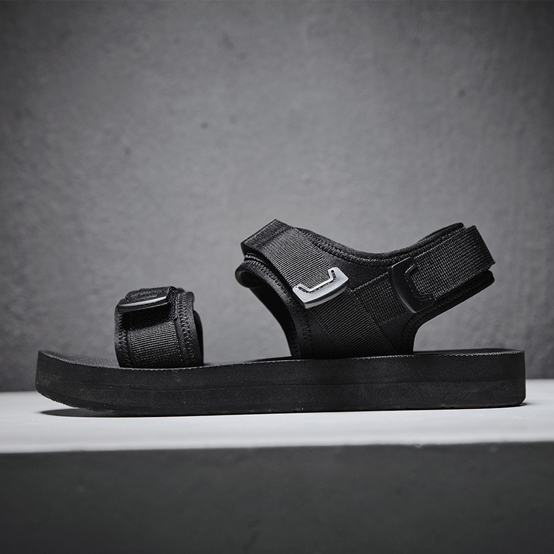 Sandalias planas ajustables pa - Men'S Shoes With Velcro reseña y precio