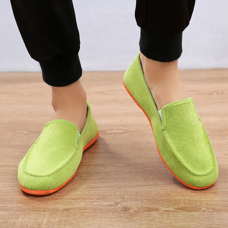 Zapatos Mocasines Verdes de Lo - Men'S Shoes Green And White reseña y precio