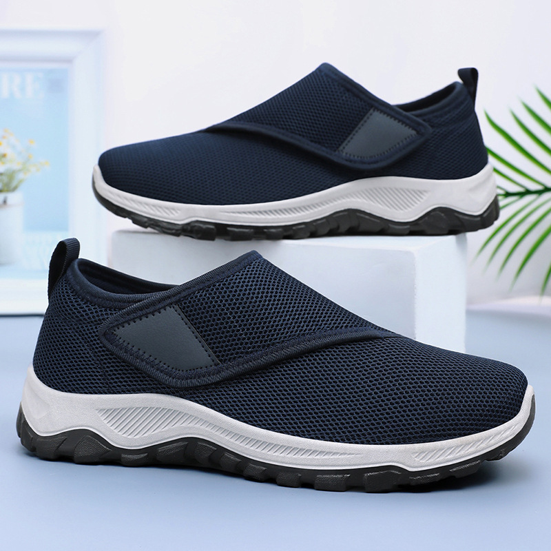 Zapatos de malla para hombre,  - Men'S Shoes With Velcro reseña y precio