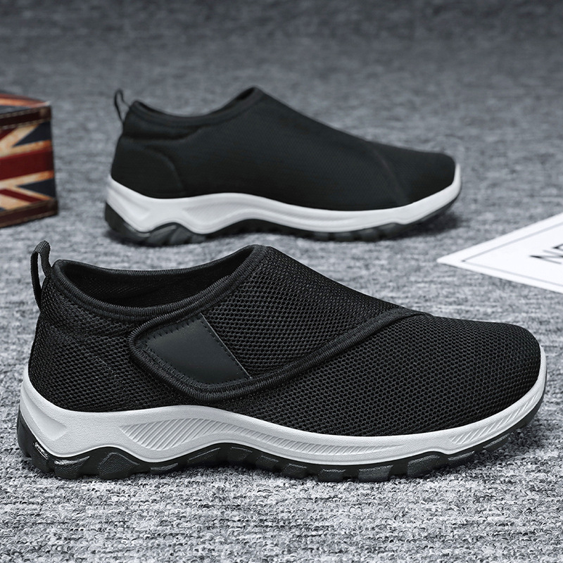 Zapatos de malla para hombre,  - Men'S Shoes With Velcro reseña y precio