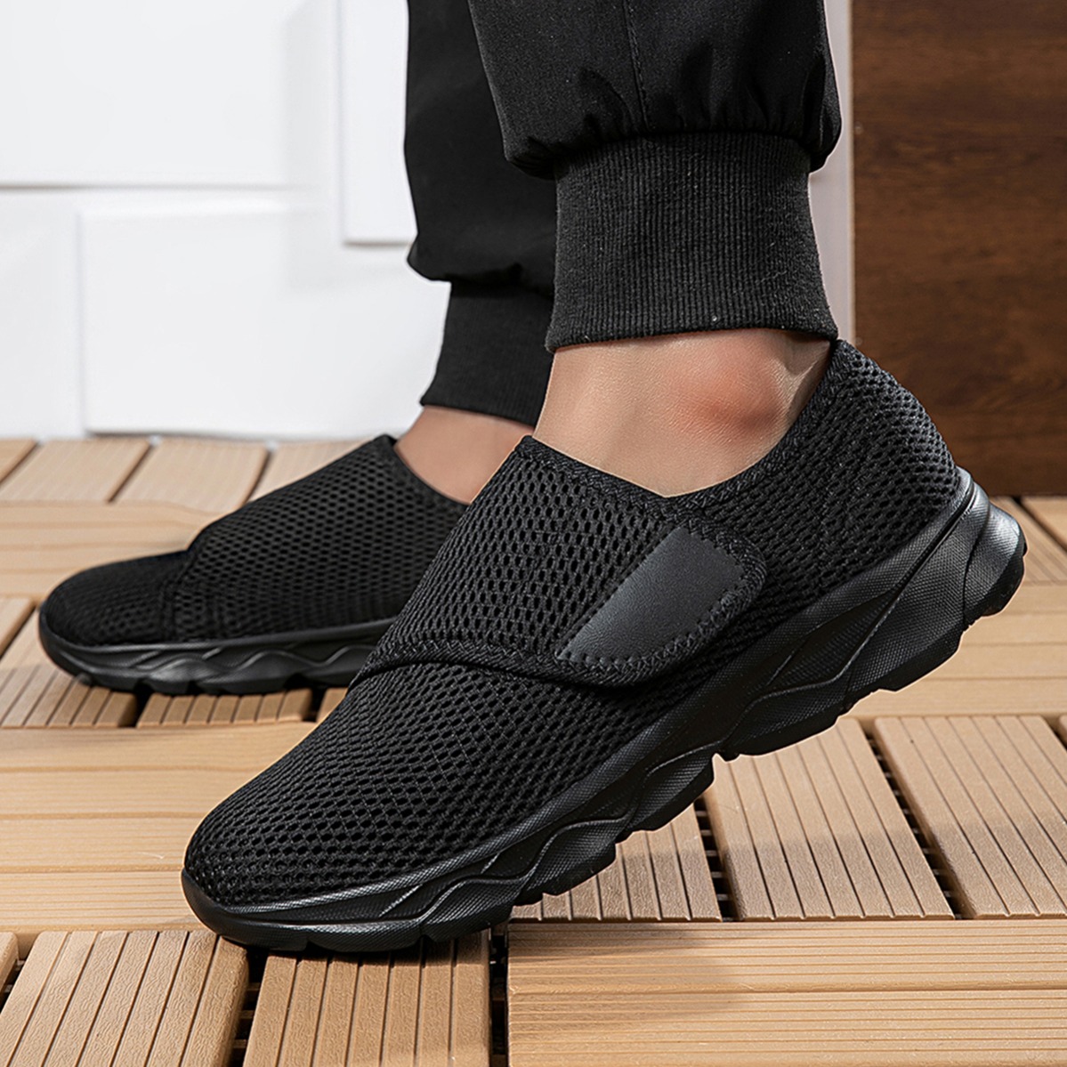 Nuevos Zapatos Deportivos Tran - Men'S Shoes With Velcro reseña y precio