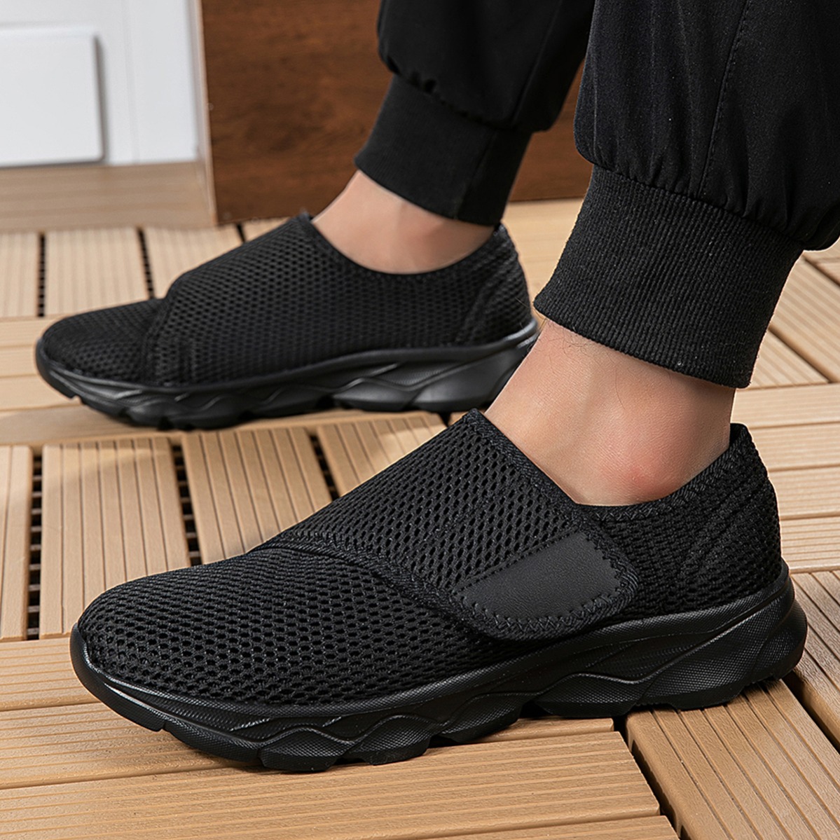 Nuevos Zapatos Deportivos Tran - Men'S Shoes With Velcro reseña y precio
