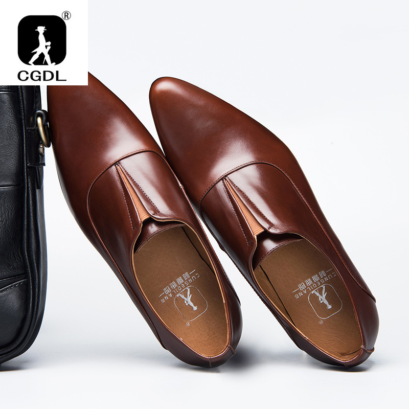 Zapatos de cuero para hombre c - Men Shoes Louboutin reseña y precio