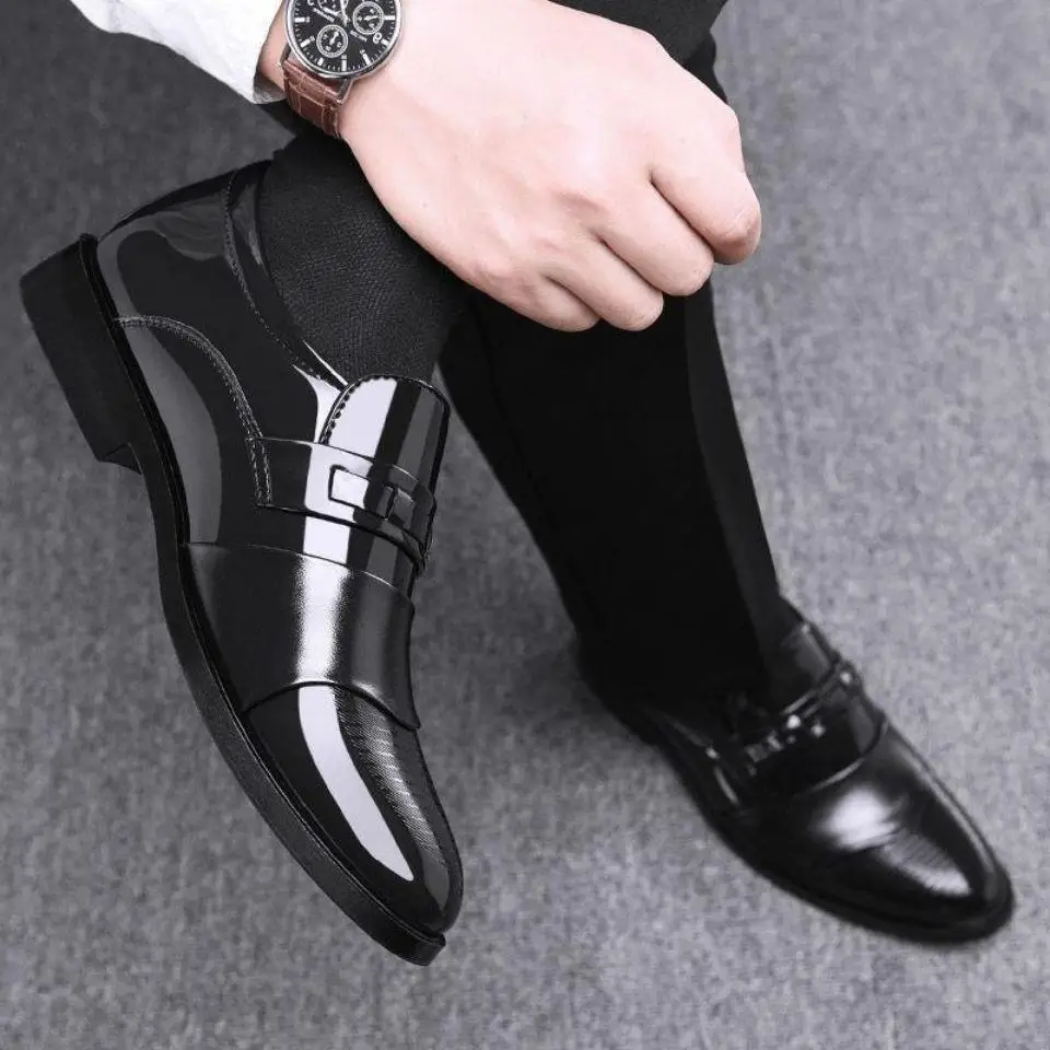 Nuevos zapatos de cuero formal - Men Shoes Official reseña y precio