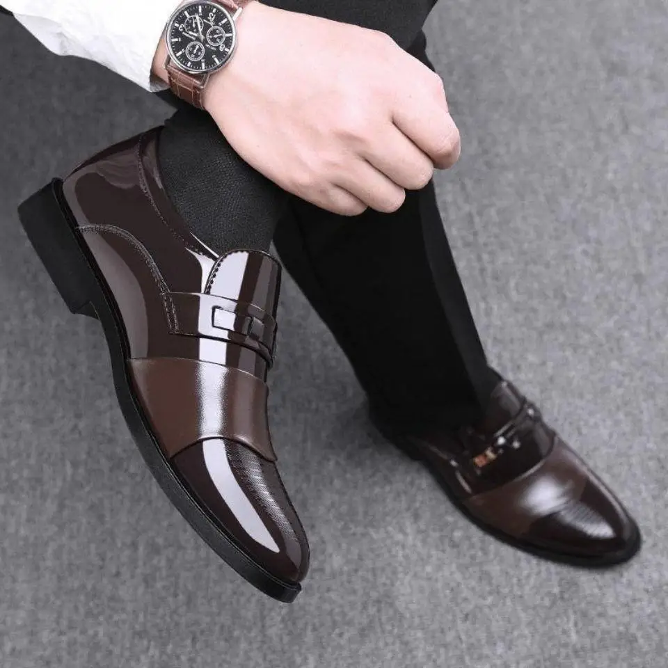 Nuevos zapatos de cuero formal - Men Shoes Official reseña y precio