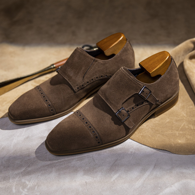 Zapatos de vestir de piel auté - Monk Strap Shoe reseña y precio