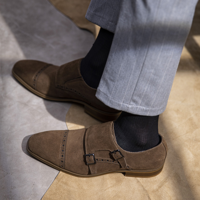 Zapatos de vestir de piel auté - Monk Strap Shoe reseña y precio