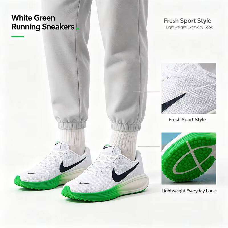 Zapatillas Deportivas Nike Bla - Men'S Shoes Green And White reseña y precio