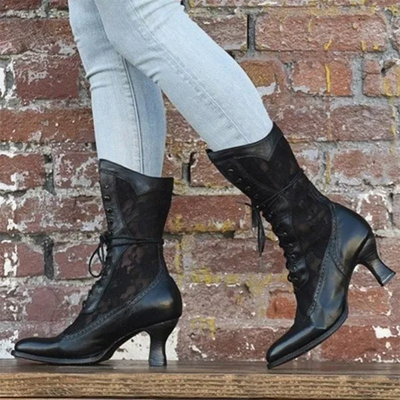 Botines Vintage para mujer, bo - Men'S Shoes Louis Vuitton reseña y precio
