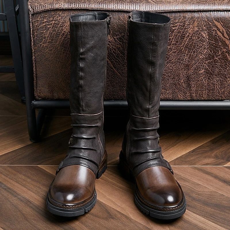 Botas de motocicleta de cuero  - Men'S Shoes Louis Vuitton reseña y precio