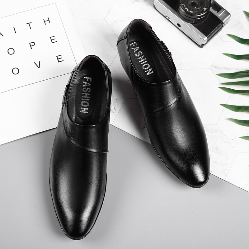 Zapatos de cuero PU para hombr - Men Shoes Official reseña y precio