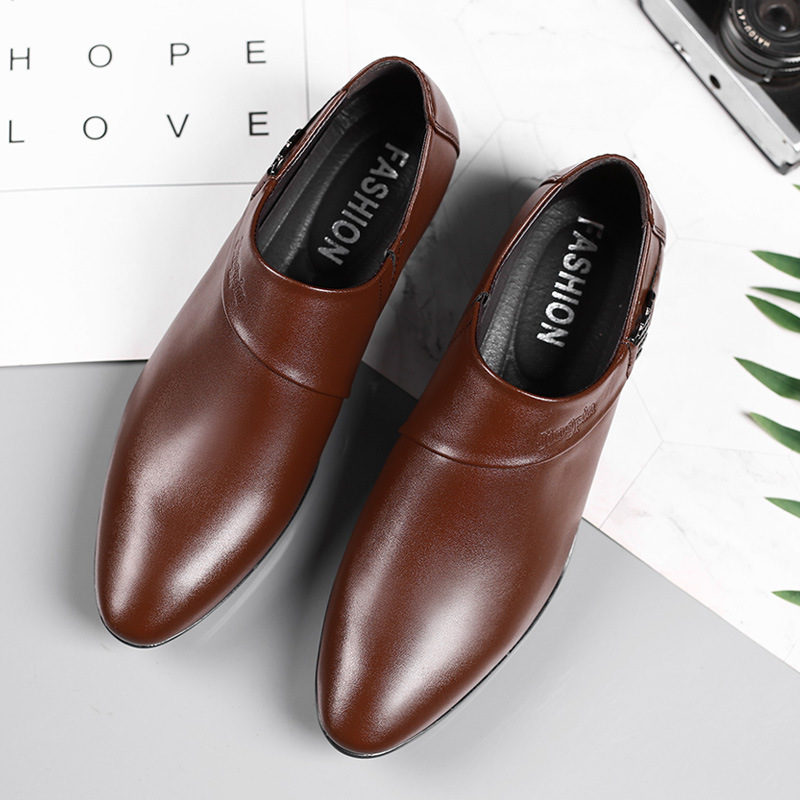 Zapatos de cuero PU para hombr - Men Shoes Official reseña y precio