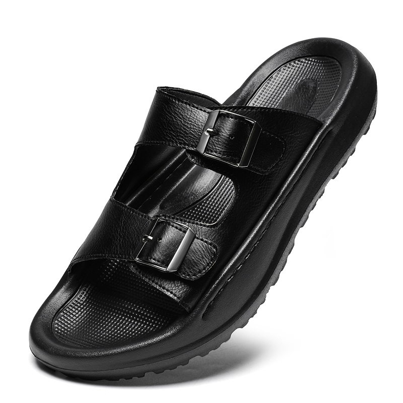 Sandalias sin cordones para ho - Men'S Shoes With Velcro reseña y precio
