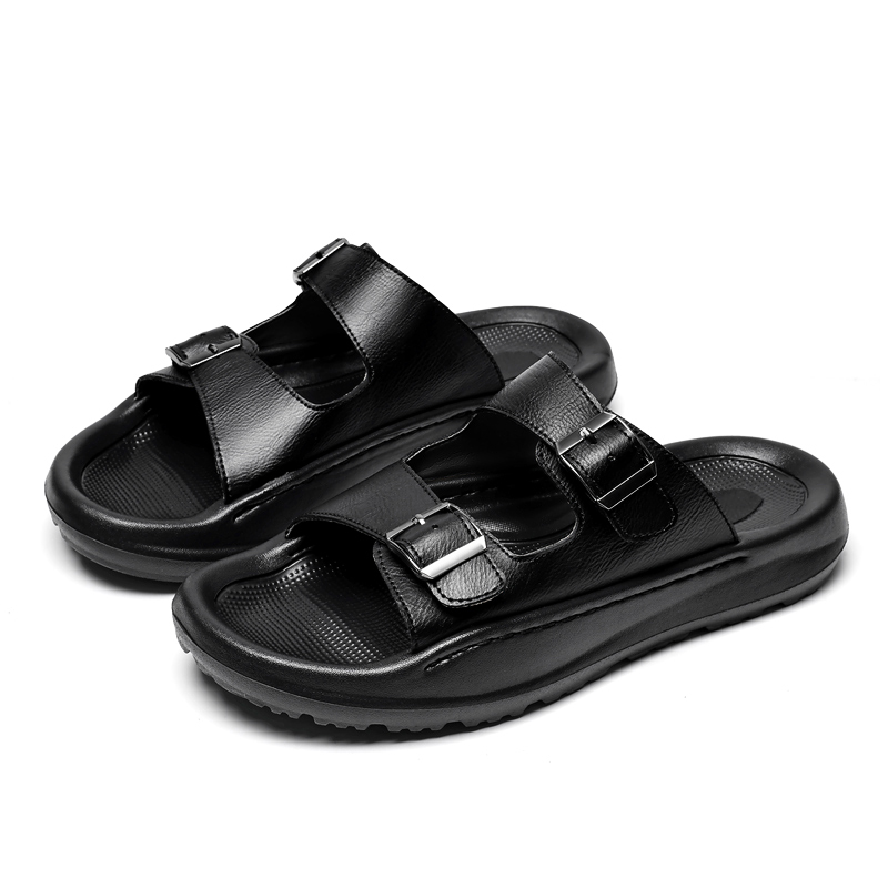 Sandalias sin cordones para ho - Men'S Shoes With Velcro reseña y precio