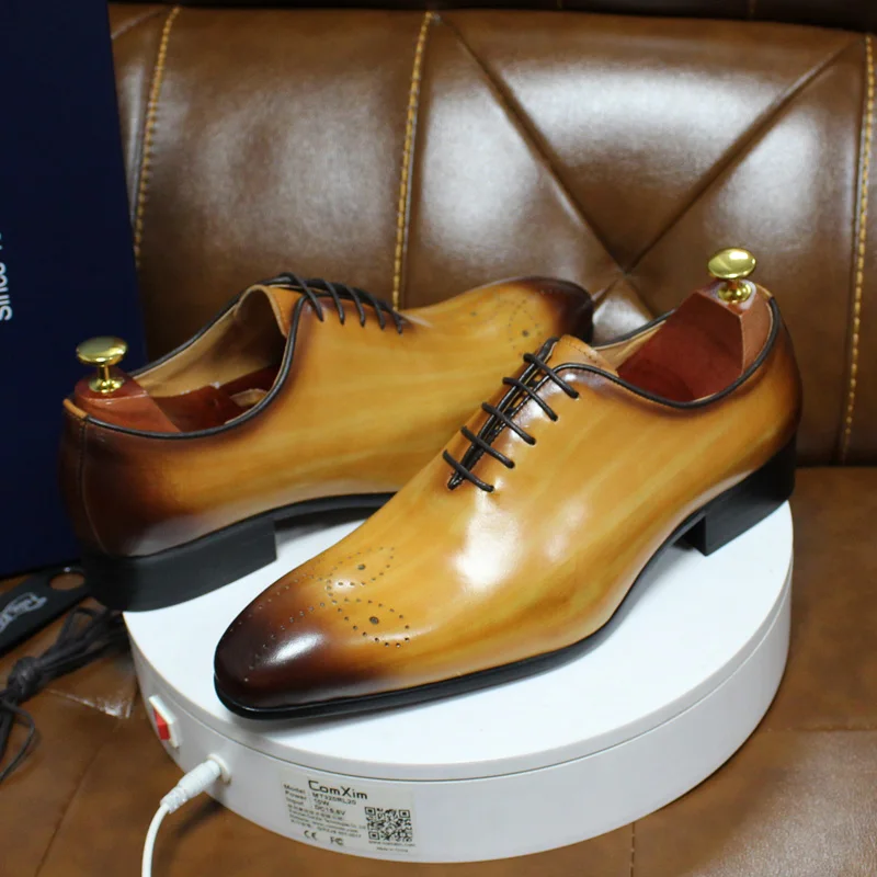 Zapatos Oxford de Cuero Genuin - Monk Strap Shoe reseña y precio