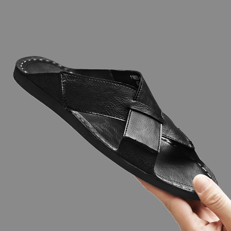 Zapatillas de hombre de cuero  - Men'S Shoes Qn reseña y precio