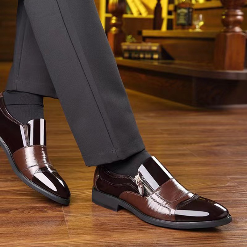 2025Zapatos de cuero para homb - Men Shoes Official reseña y precio