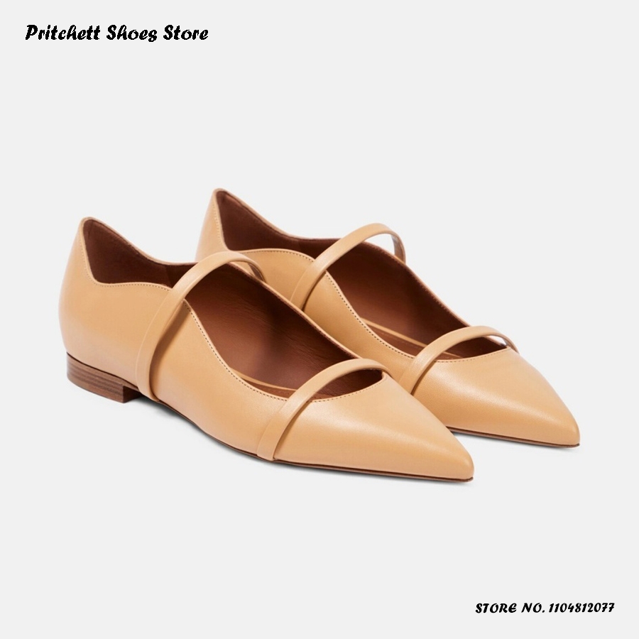 Bailarinas de cuero con doble  - Men'S Shoes Slip On reseña y precio