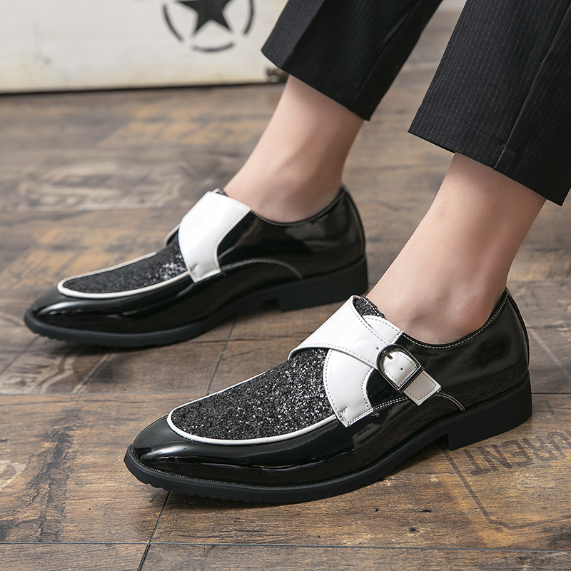 Zapatos de cuero de lujo para  - Men Shoes Official reseña y precio