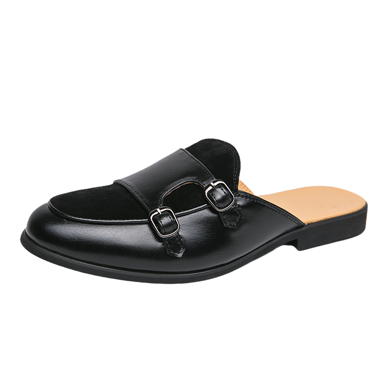Zapatos de Conducir Negros y V - Monk Strap Shoe reseña y precio