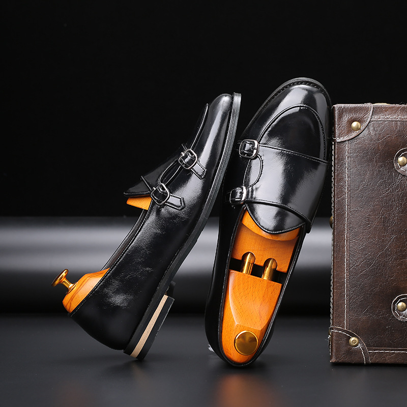 Mocasines de moda para hombre, - Monk Strap Shoe reseña y precio