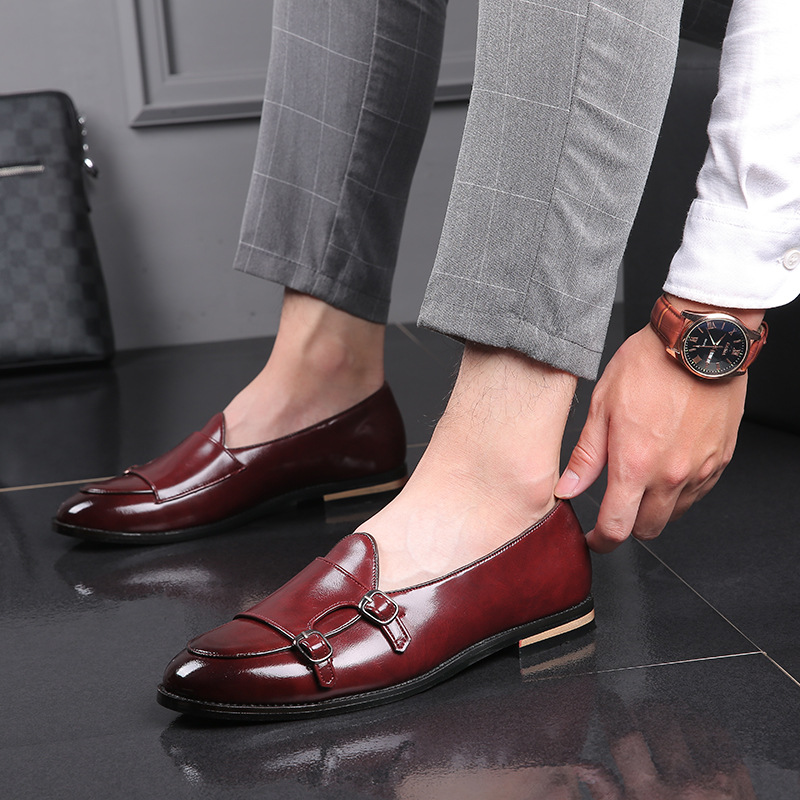 Mocasines de moda para hombre, - Monk Strap Shoe reseña y precio