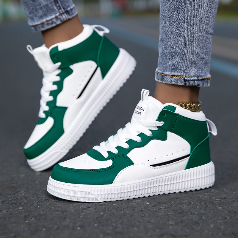 MAEDEF, zapatos planos para mu - Men'S Shoes Green And White reseña y precio