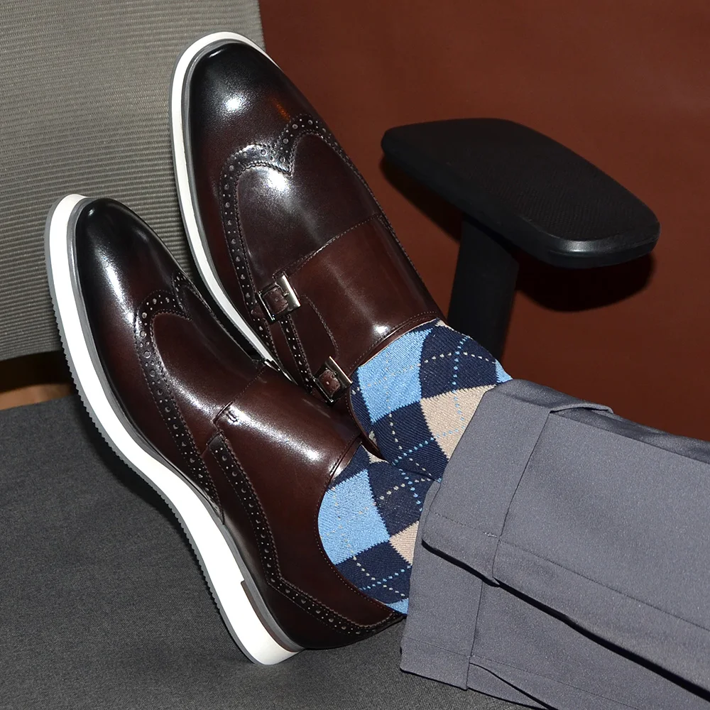 Zapatos Oxford de Vestir Casua - Monk Strap Shoe reseña y precio