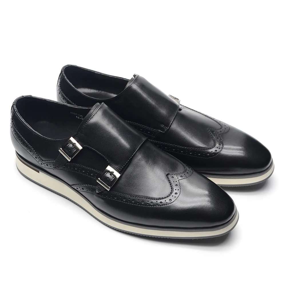 Zapatos Oxford de Vestir Casua - Monk Strap Shoe reseña y precio