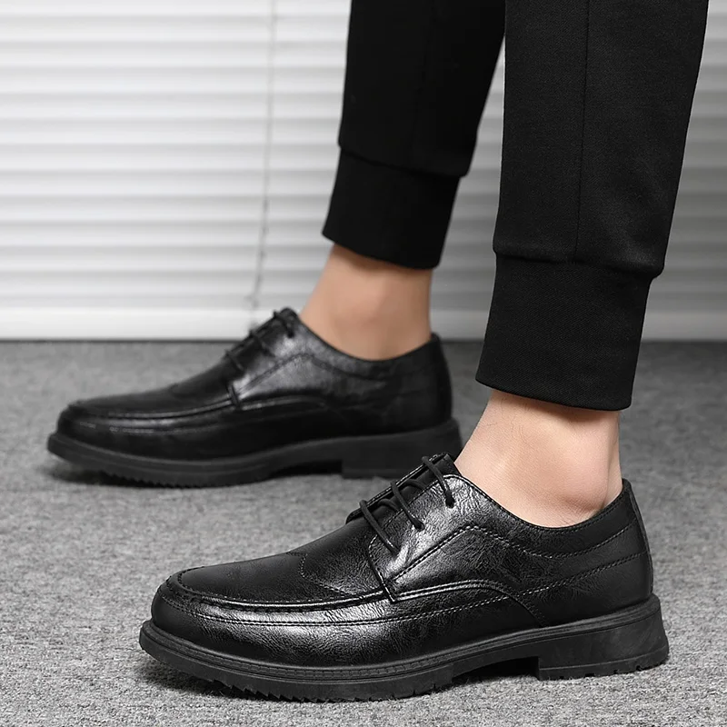 Zapatos informales de cuero de - Men Shoes Louboutin reseña y precio