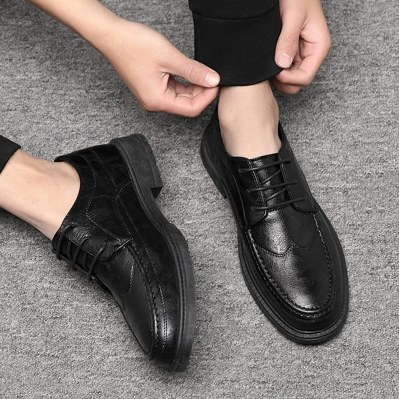 Zapatos informales de cuero de - Men Shoes Louboutin reseña y precio