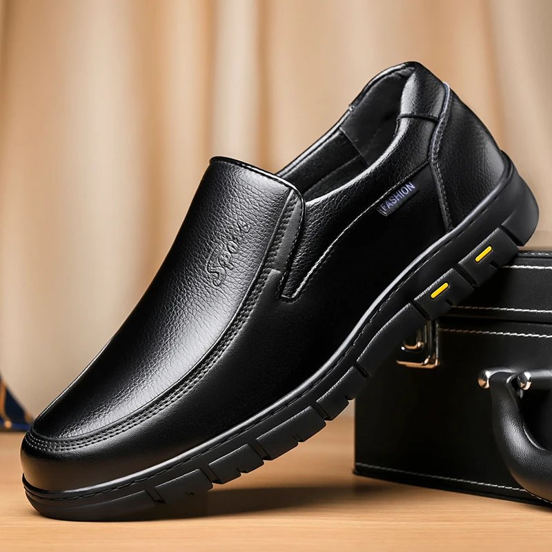 Zapatos informales de cuero de - Men Shoes Louboutin reseña y precio