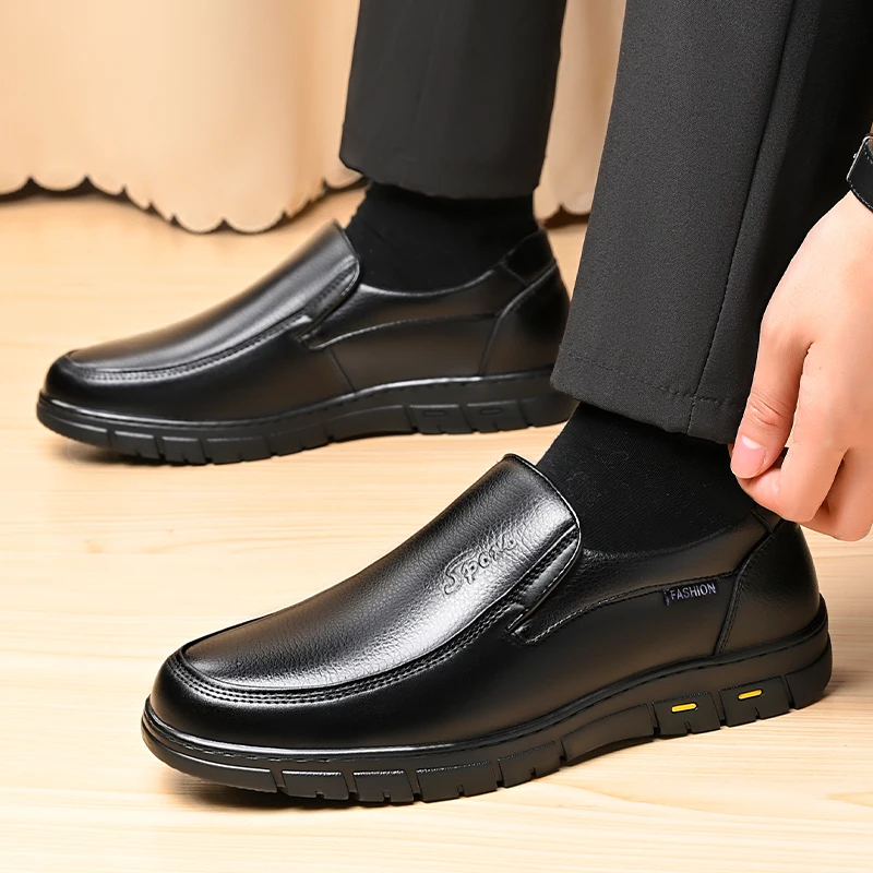 Zapatos informales de cuero de - Men Shoes Louboutin reseña y precio
