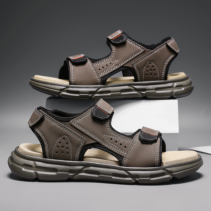 Sandalias de verano para hombr - Men'S Shoes With Velcro reseña y precio