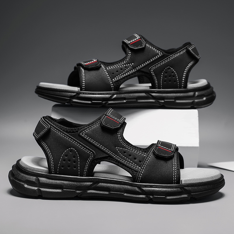 Sandalias de verano para hombr - Men'S Shoes With Velcro reseña y precio