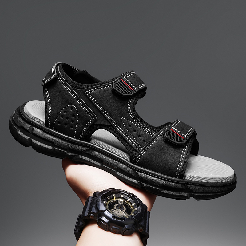 Sandalias de verano para hombr - Men'S Shoes With Velcro reseña y precio