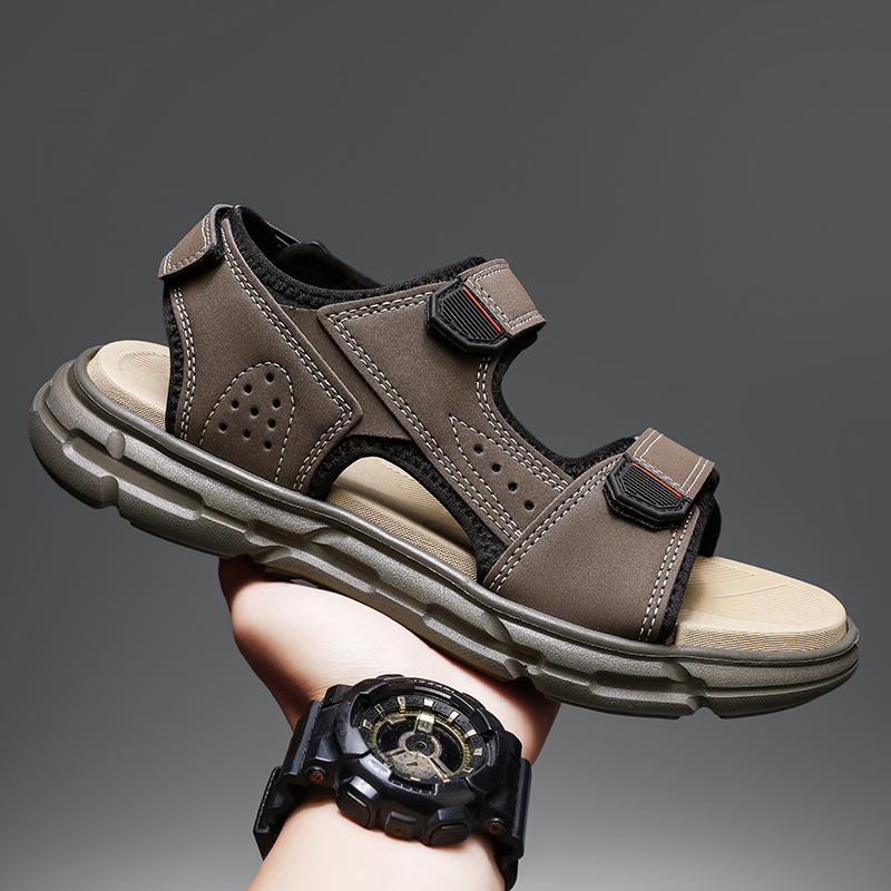 Sandalias de verano para hombr - Men'S Shoes With Velcro reseña y precio