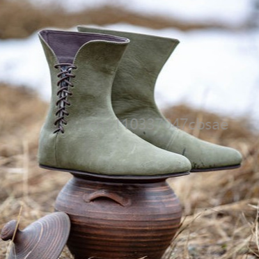 Zapatos de cuero PU retro medi - Men'S Shoes Louis Vuitton reseña y precio