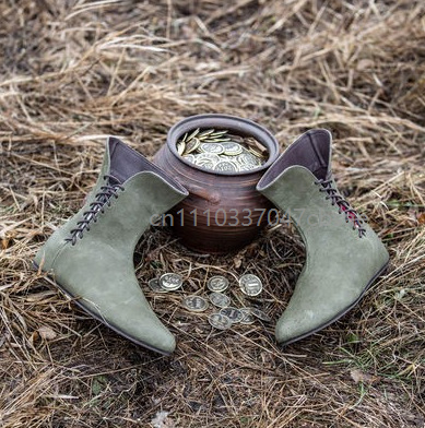 Zapatos de cuero PU retro medi - Men'S Shoes Louis Vuitton reseña y precio