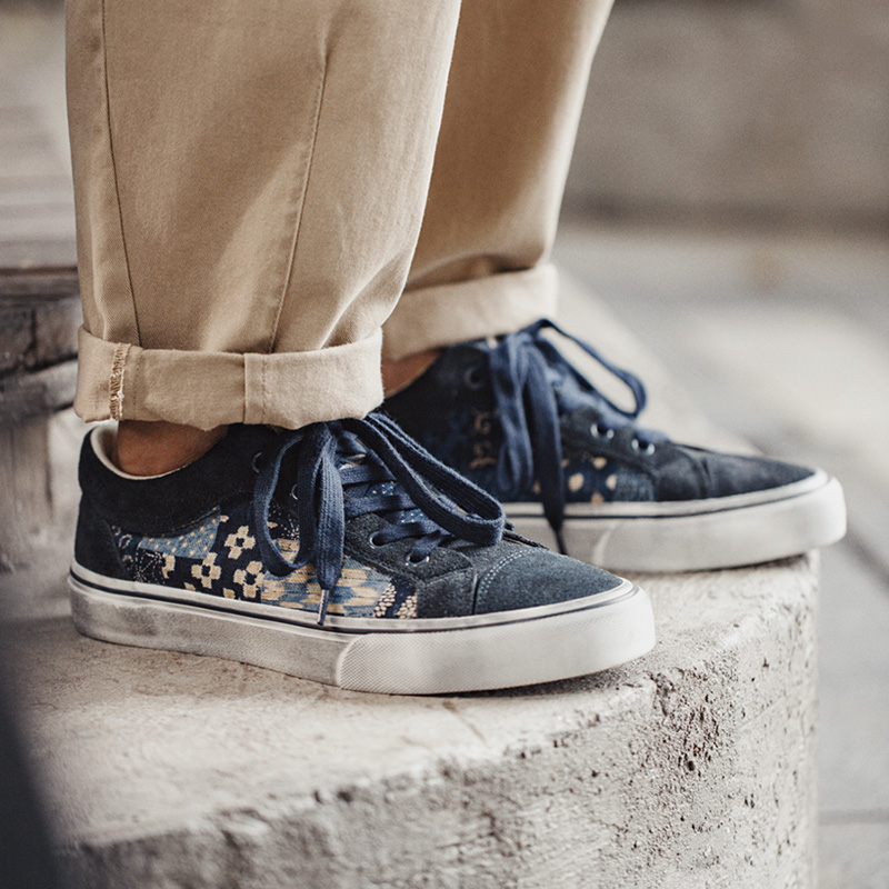 Maden zapatos de lona con esta - Men'S Shoes Japanese Brand reseña y precio
