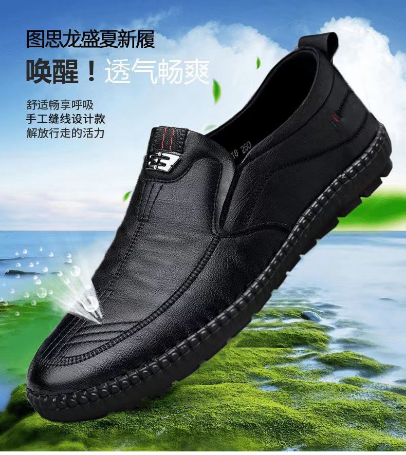 Mocasines de cuero para hombre - Men Shoes Official reseña y precio