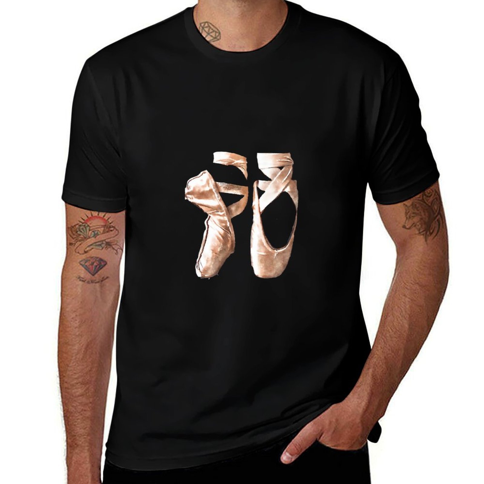 Camiseta Pointe Shoes, camiset - Men Shoes Essentials reseña y precio