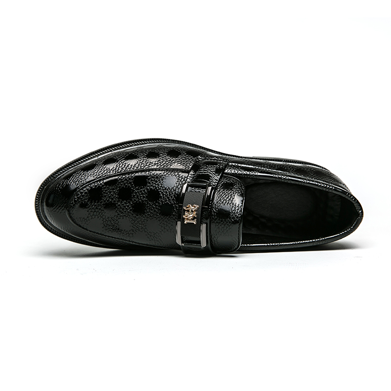 Zapatos de cuero con punta de  - Men Shoes Official reseña y precio