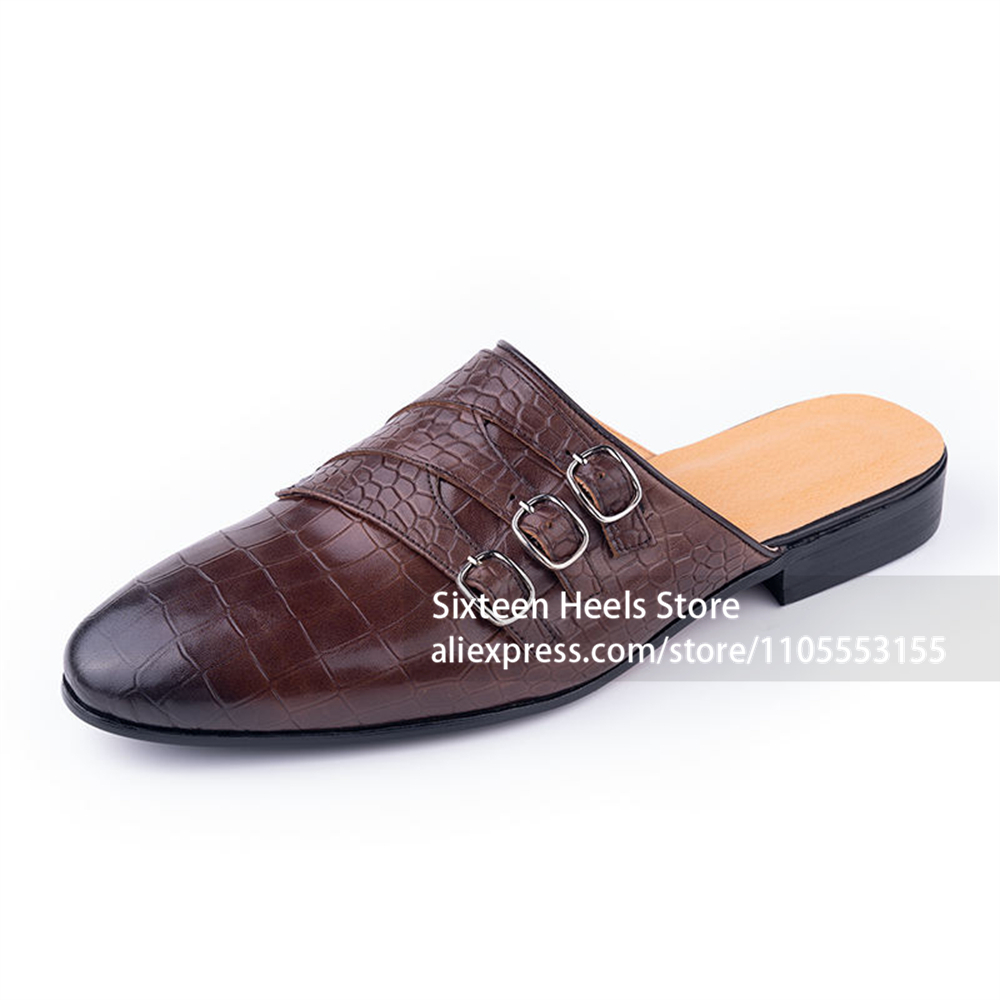 Mules sin talón con correa Mon - Monk Strap Shoe reseña y precio